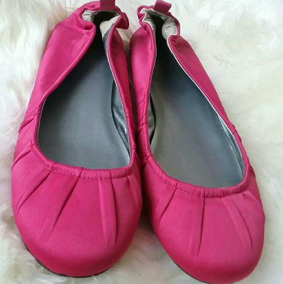 GAP Shoes - GAP | Pink Satin Ballet Flats
